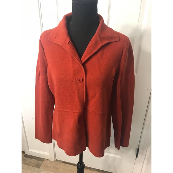 Talbots Women's Sweater, Button-up, Rustic Brown, Large - Picture 2 of 11